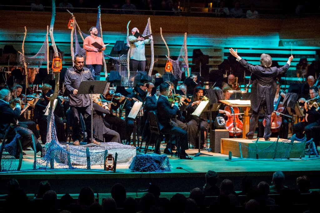 Cet opéra présenté les 6 et 8 septembre à la Maison symphonique fera l’objet d’une tournée dans le Nord du Québec. (Crédit: Antoine Saito)