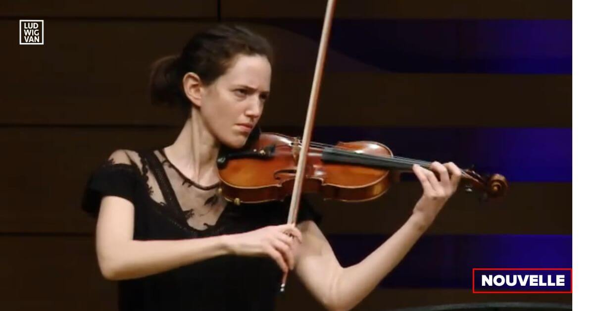La violoniste Katya Poplyanski entre officiellement en fonction en tant que co-violon solo des Violons du Roy. (Photo : capture d'écran à partir d'une capsule vidéo du Royal Conservatory of Music)