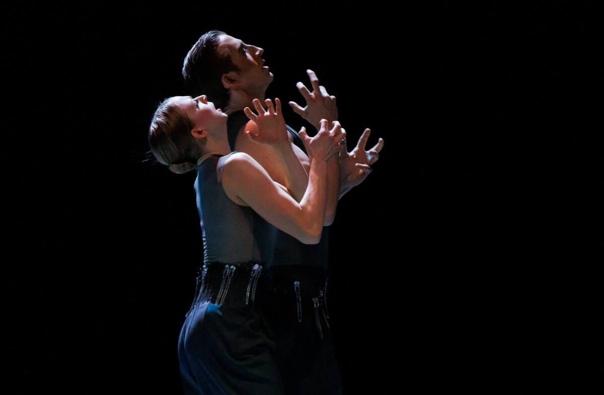 Genevieve Penn Nabity and Ben Rudisin in Morpheus' Dream (Photo: Bruce Zinger)